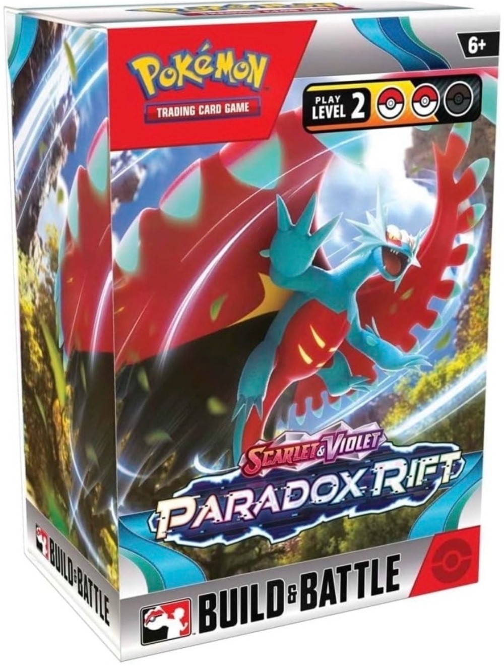 Pokemon Scarlet & Violet 4: Paradox Rift Booster Build & Battle Box